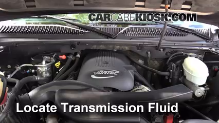 2003 Chevrolet Tahoe LS 5.3L V8 Transmission Fluid Add Fluid